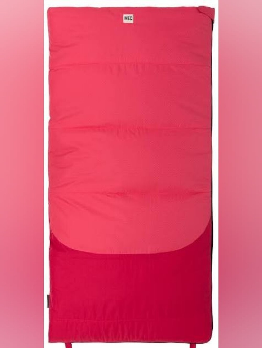 MEC Little Dipper +5C Sleeping Bag - Children to Youths (Two-Tone, Pink)